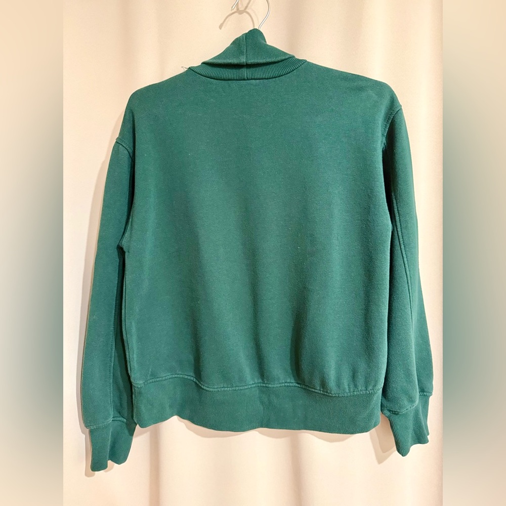 Zara Green Turtleneck Sweater - Picture 2 of 2